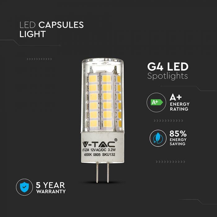LED žarnica G4 3.2W 6400K
